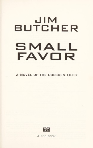 Small Favor (The Dresden Files) — Narrated Edition
