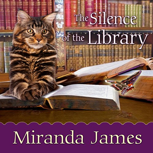 The Silence of the Library (Cat in the Stacks Mystery) by Miranda James (Audiobook)