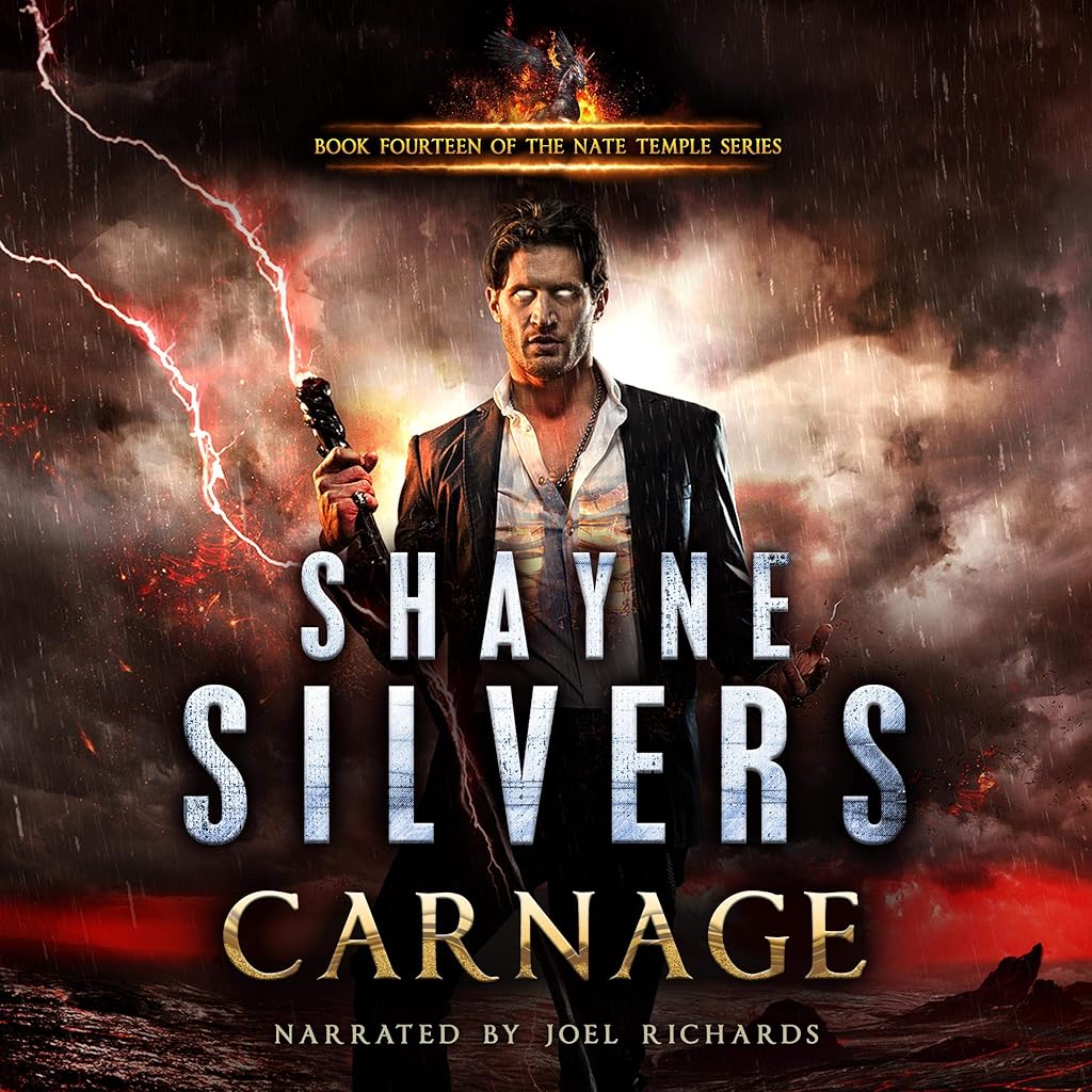 Carnage (Nate Temple Series) by Shayne Silvers (Audiobook)