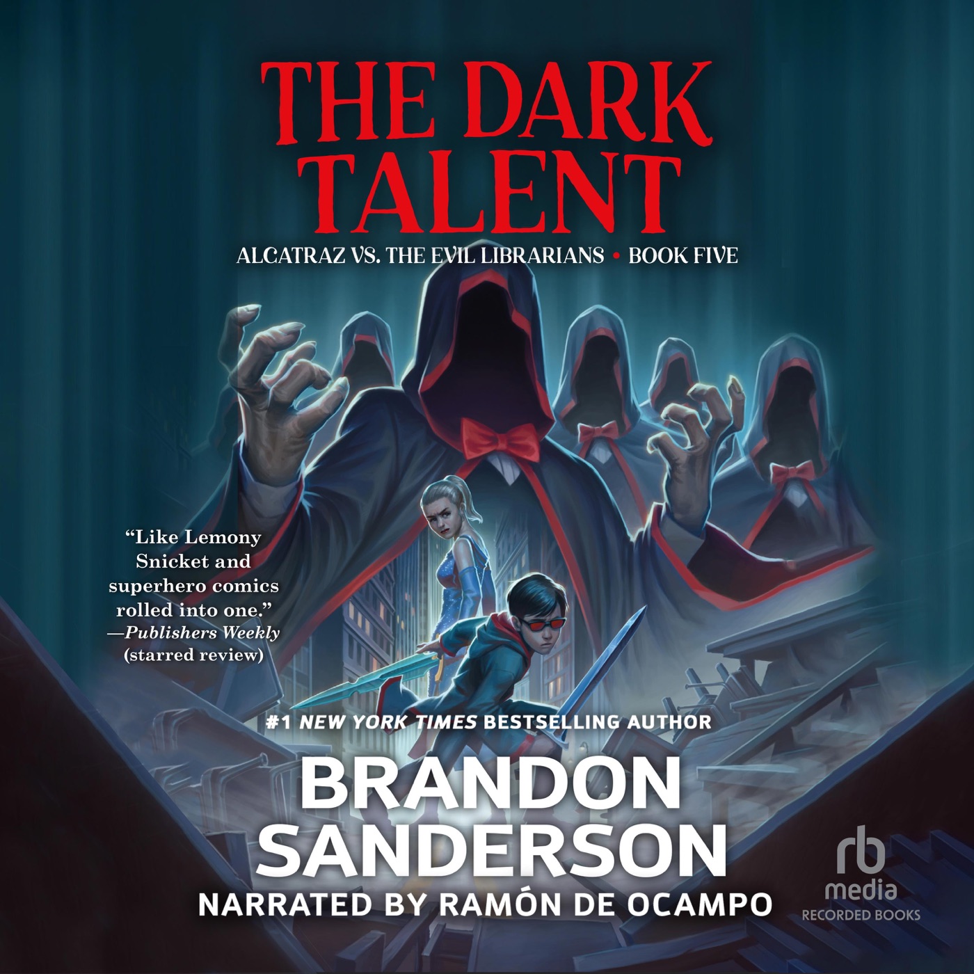Free Audiobook: Alcatraz vs. the Evil Librarians, Book 3 by Brandon Sanderson