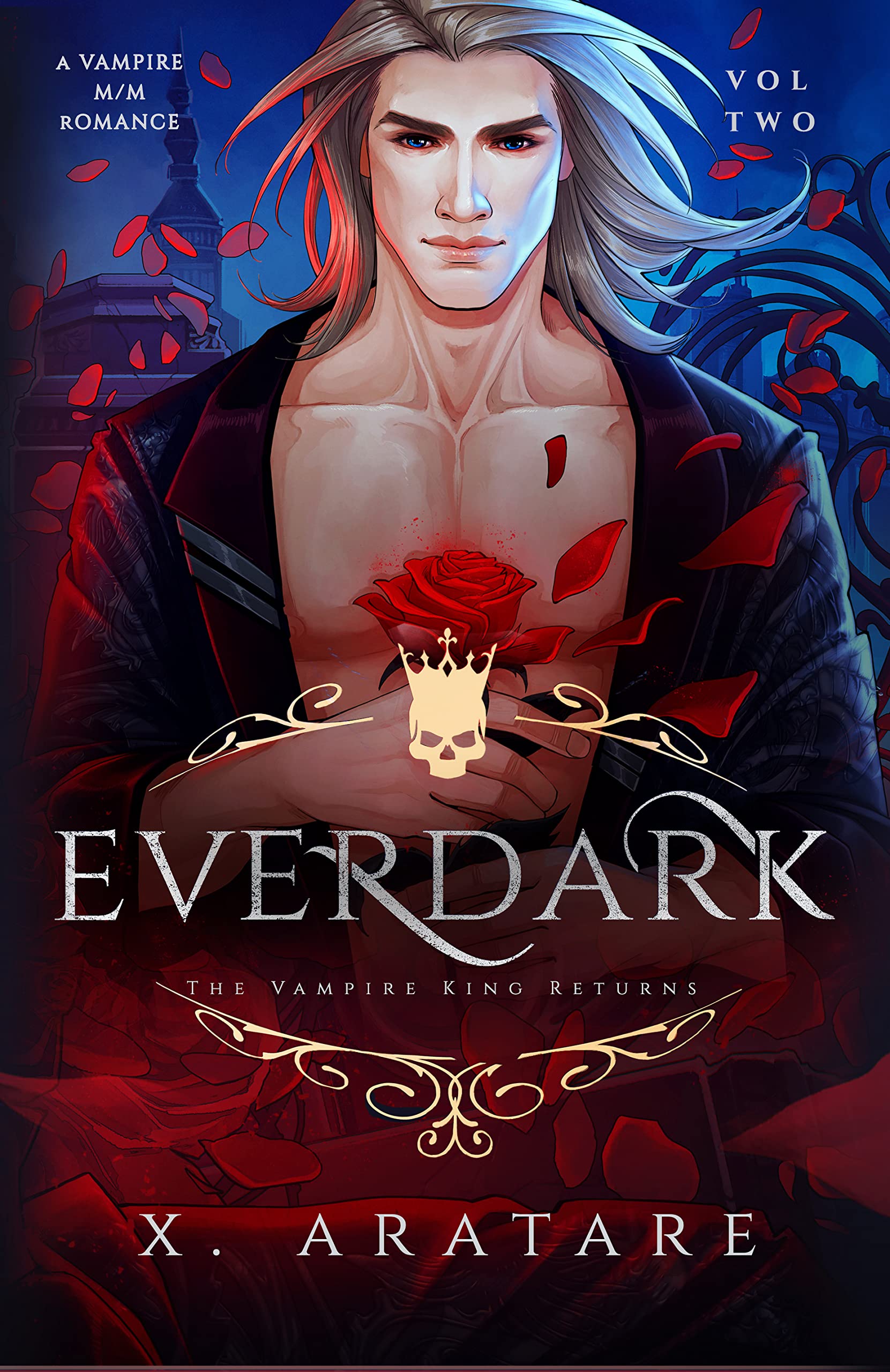 Free Audiobook: Ever Dark, Book 2: The Vampire King Returns by X. Aratare