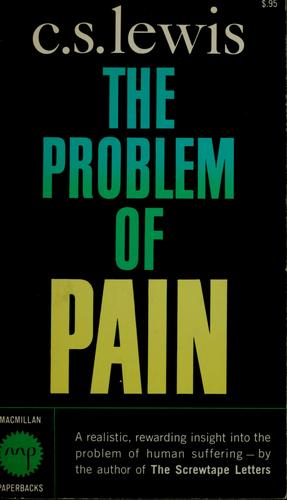 The Problem of Pain (C. S. Lewis)