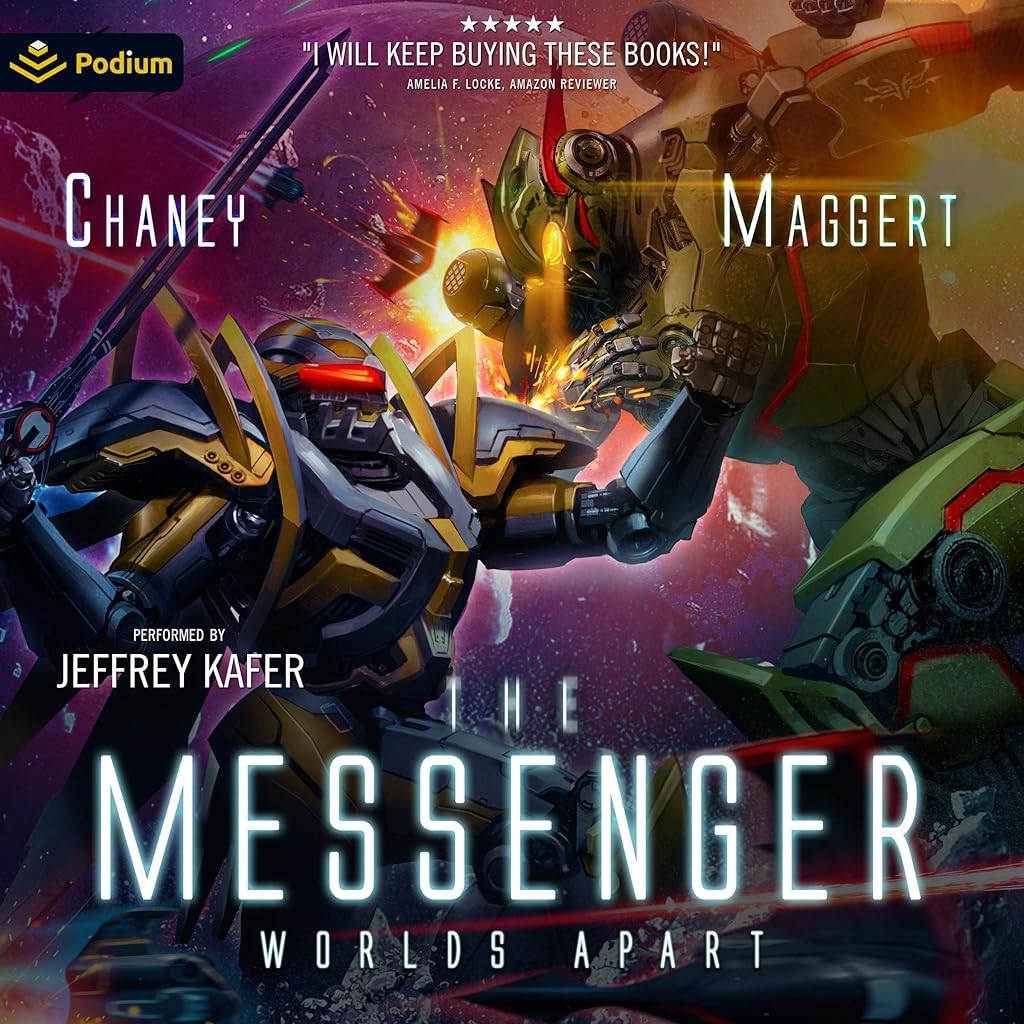 Free Audiobook: Worlds Apart (The Messenger) by Terry Maggert, J. N. Chaney