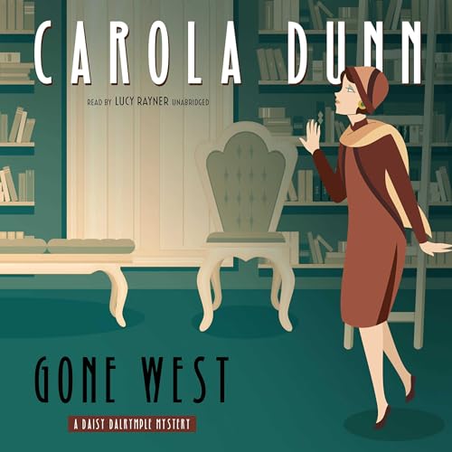 Free Audiobook: Gone West (Daisy Dalrymple) by Carola Dunn