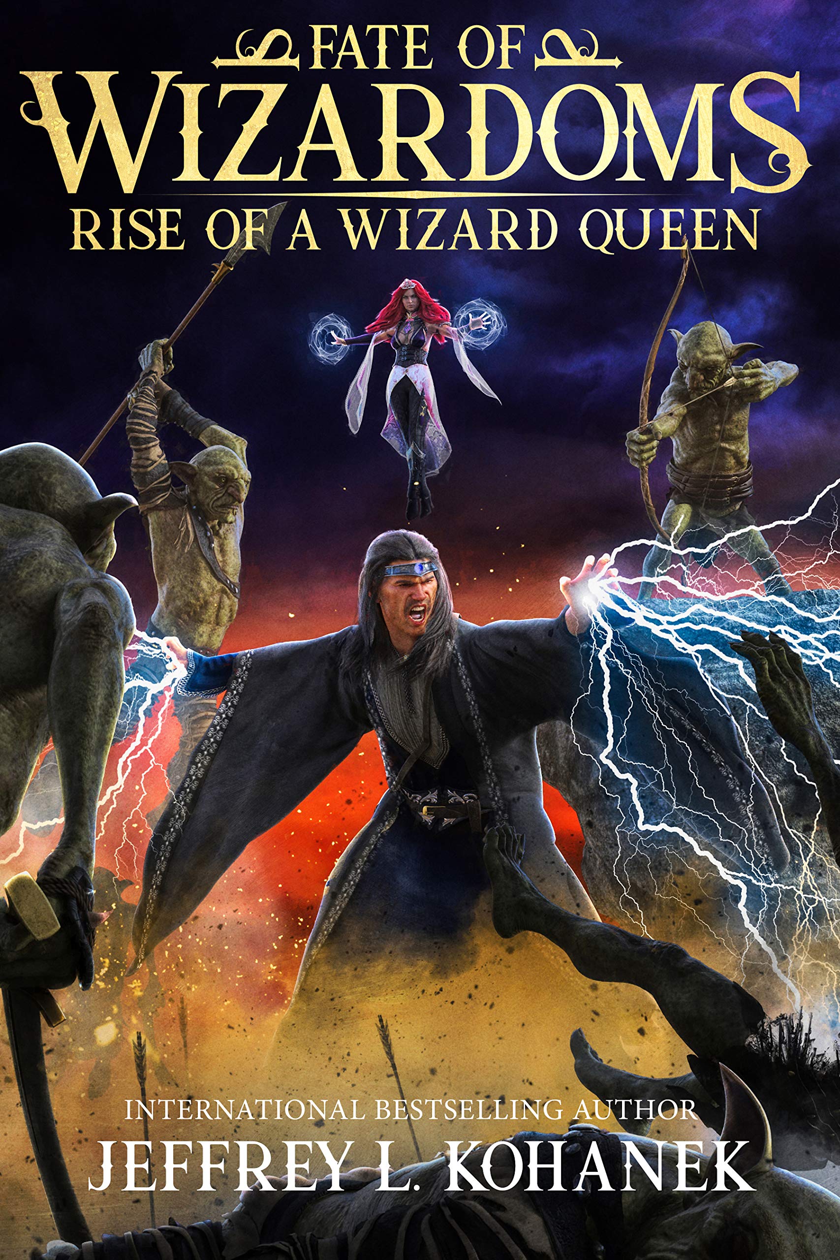 Rise Of A Wizard Queen by Jeffrey L. Kohanek (Audiobook)