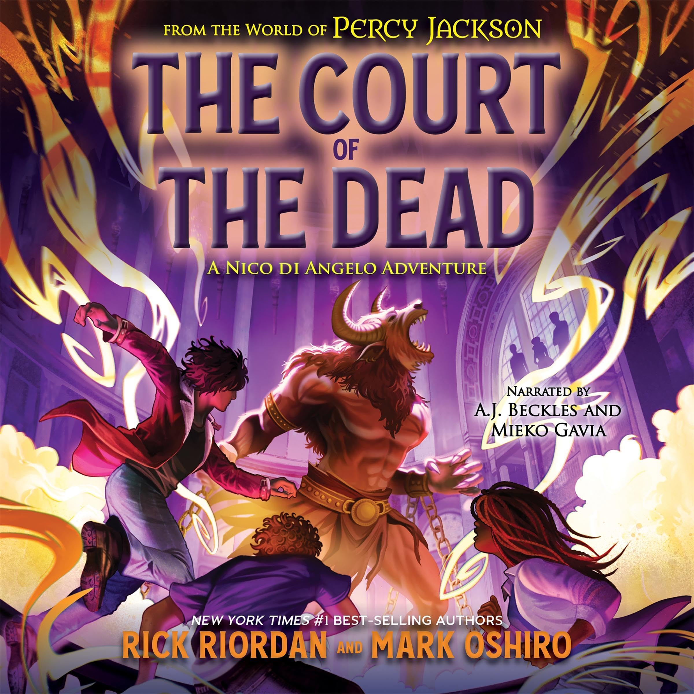 Rick Riordan, Mark Oshiro: The Court of the Dead: A Nico di Angelo Adventure – Rick Riordan,Mark Oshiro