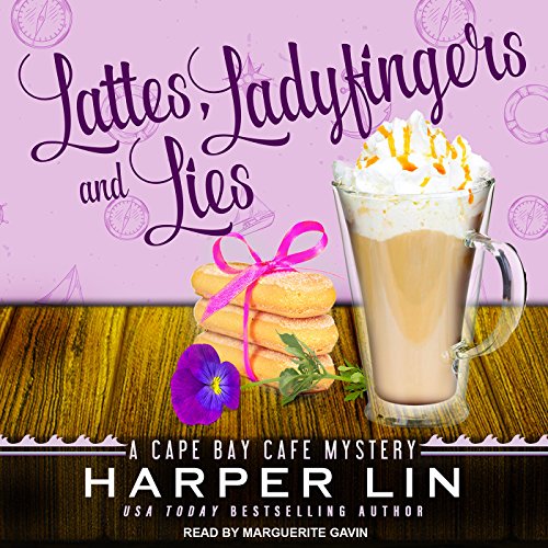 Stream Lattes, Ladyfingers, and Lies (Cape Bay Cafe Mystery) by Harper Lin