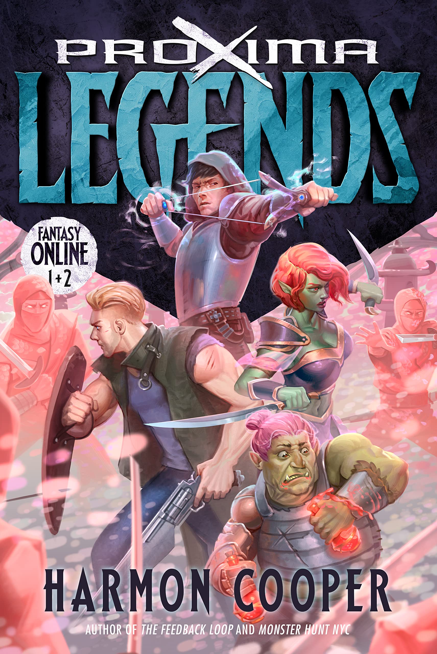 Proxima Legends Vol 1: A LitRPG Adventure (Fantasy Online Books 1 & 2) by Harmon Cooper (Audiobook)