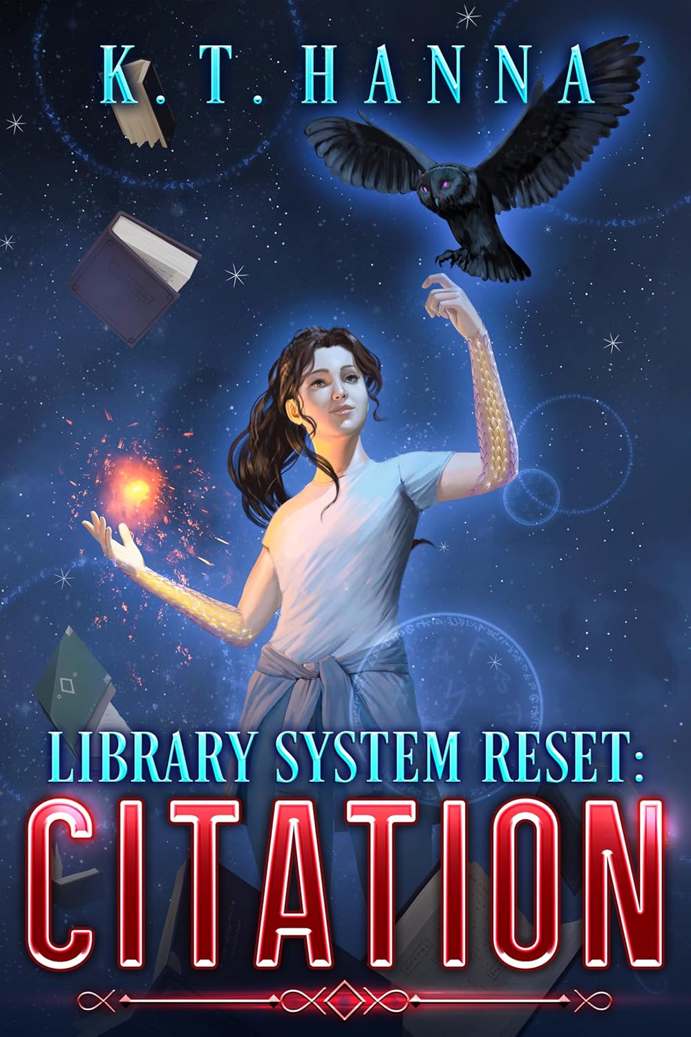 Library System Reset: Citation: A Magical Library LitRPG Adventure by K.T. Hanna (Audiobook)