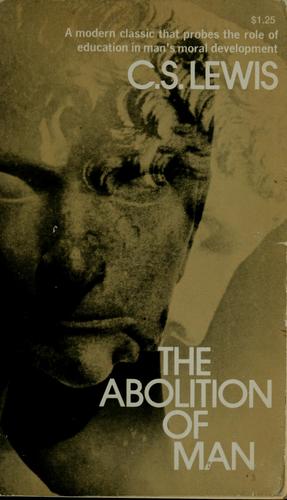 The Abolition of Man by C. S. Lewis (Audiobook)