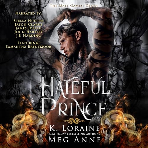 Hateful Prince (The Mate Games: Death) Audiobook