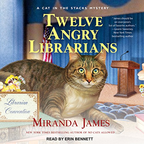 Listen to Twelve Angry Librarians (Cat in the Stacks Mystery)