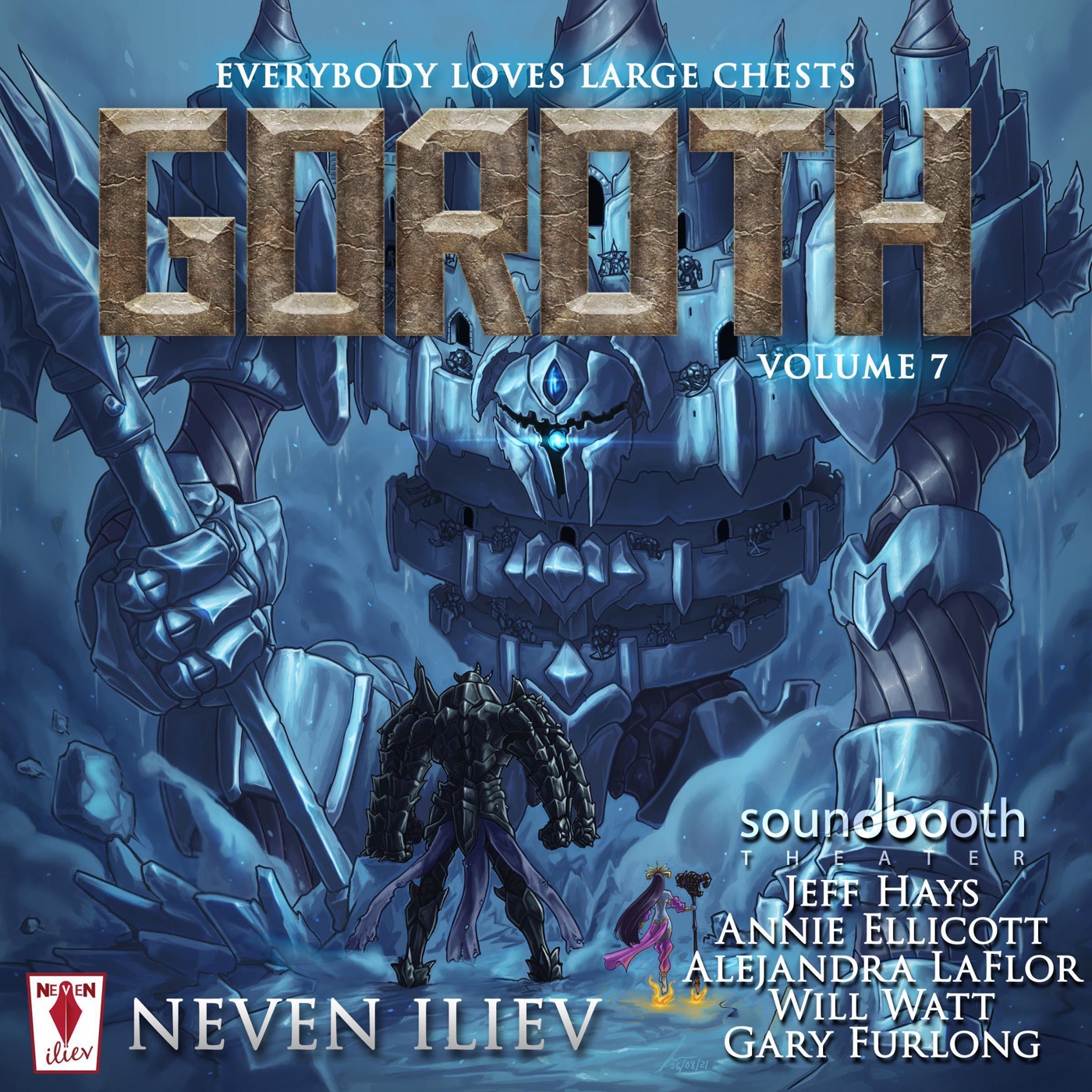 Free Audiobook: Everybody Loves Large Chests, Book 07 – Goroth by Neven Iliev