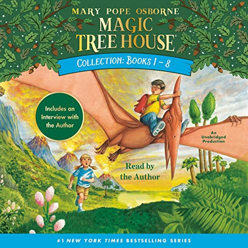 Stream Magic Tree House Collection: Books 1-8 by Mary Pope Osborne