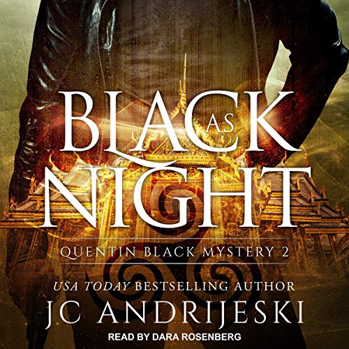Listen to Black as Night (Quentin Black Mystery)