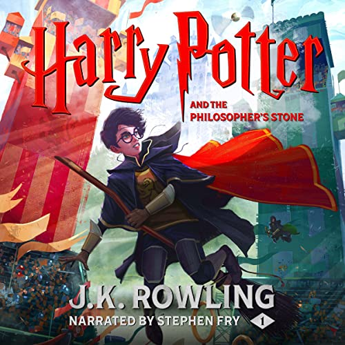 Harry Potter and the Philosopher’s Stone, Book 1 (Wizarding World) by J.K. Rowling (Audiobook)