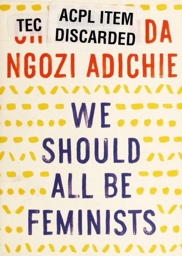 We Should All Be Feminists Audiobook