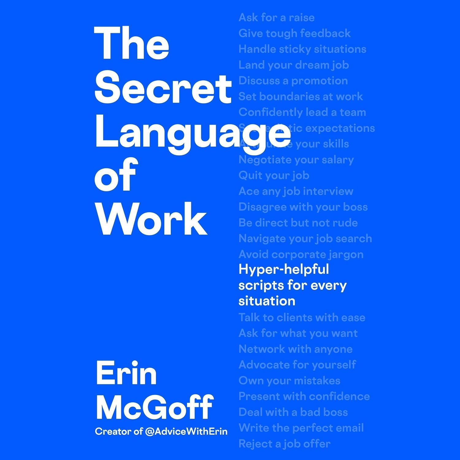 The Secret Language of Work by Erin McGoff (Audiobook)