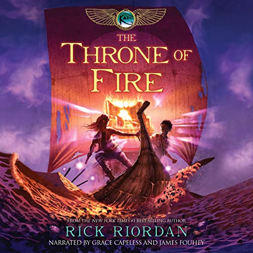 Rick Riordan: The Throne of Fire (Kane Chronicles)