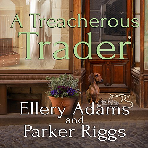 A Treacherous Trader (Antiques Collectibles Mysteries) by Ellery Adams, Parker Riggs (Audiobook)