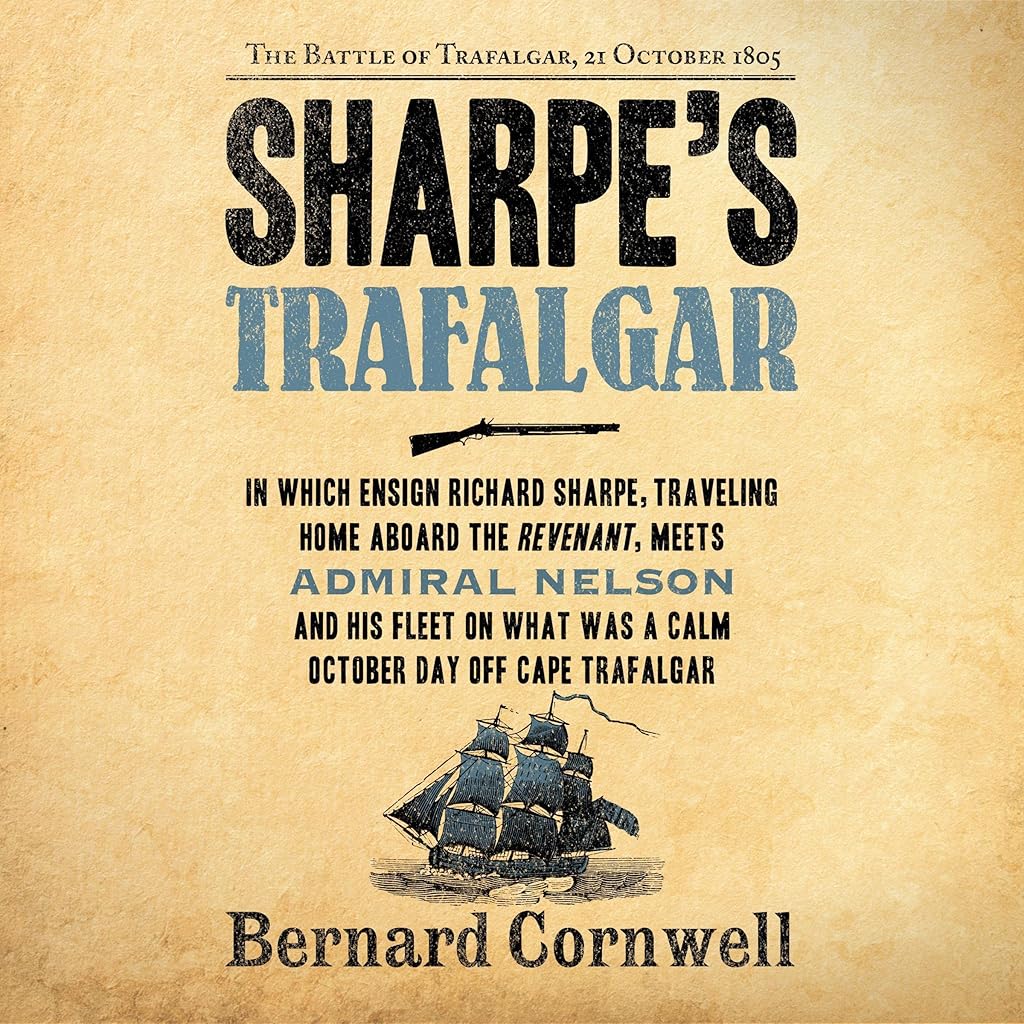 Sharpe’s Trafalgar by Bernard Cornwell (Audiobook)