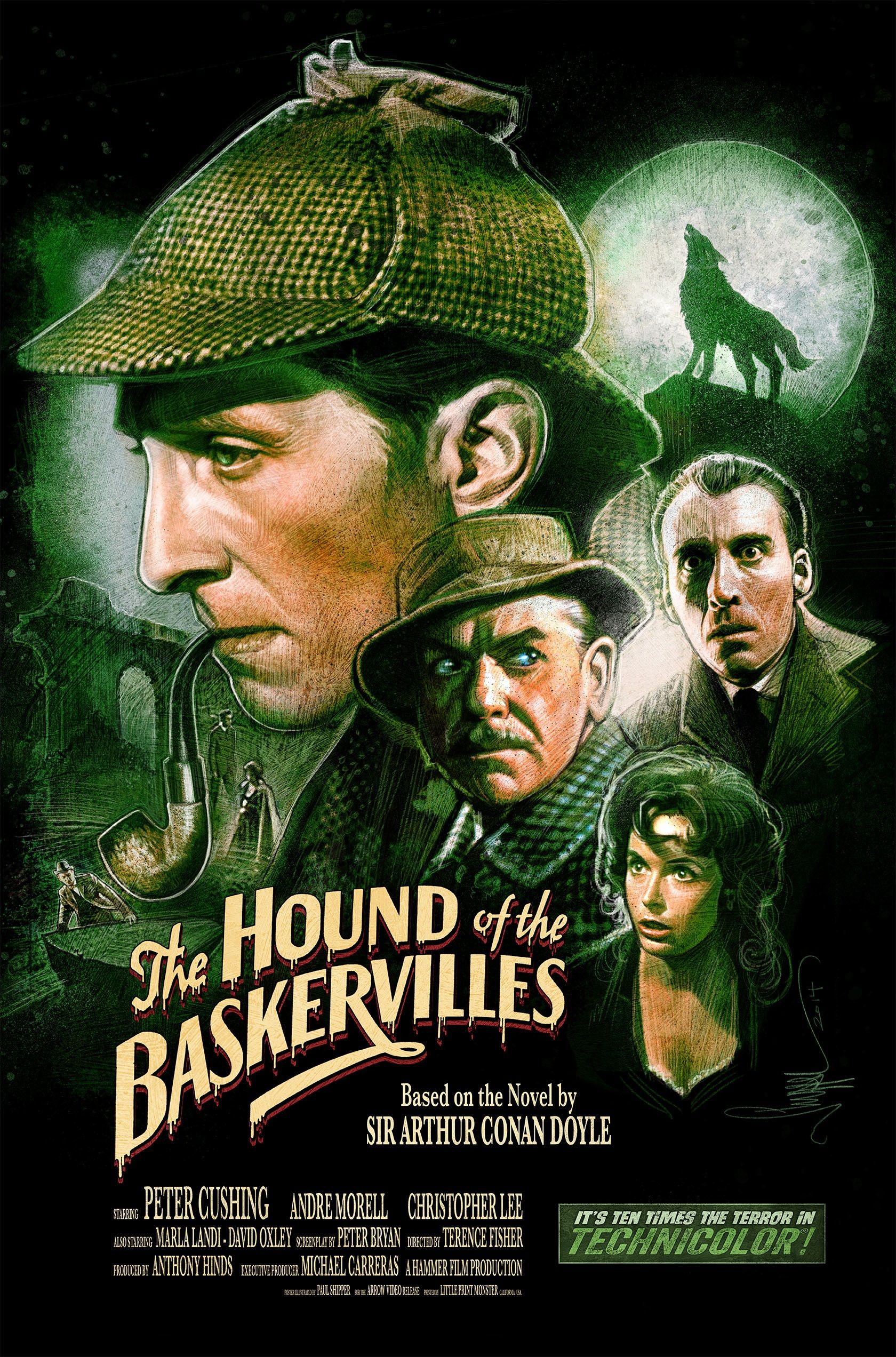 The Hound of the Baskervilles read by Patrick Tull by Arthur Conan Doyle (Audiobook)