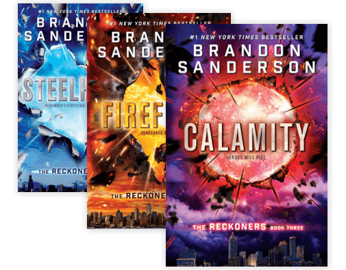 Stream Reckoners (1-3 Series Set + Mitosis + Lux) by Brandon Sanderson