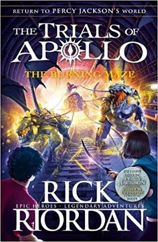 Free Audiobook: Book 3 – The Burning Maze by Rick Riordan
