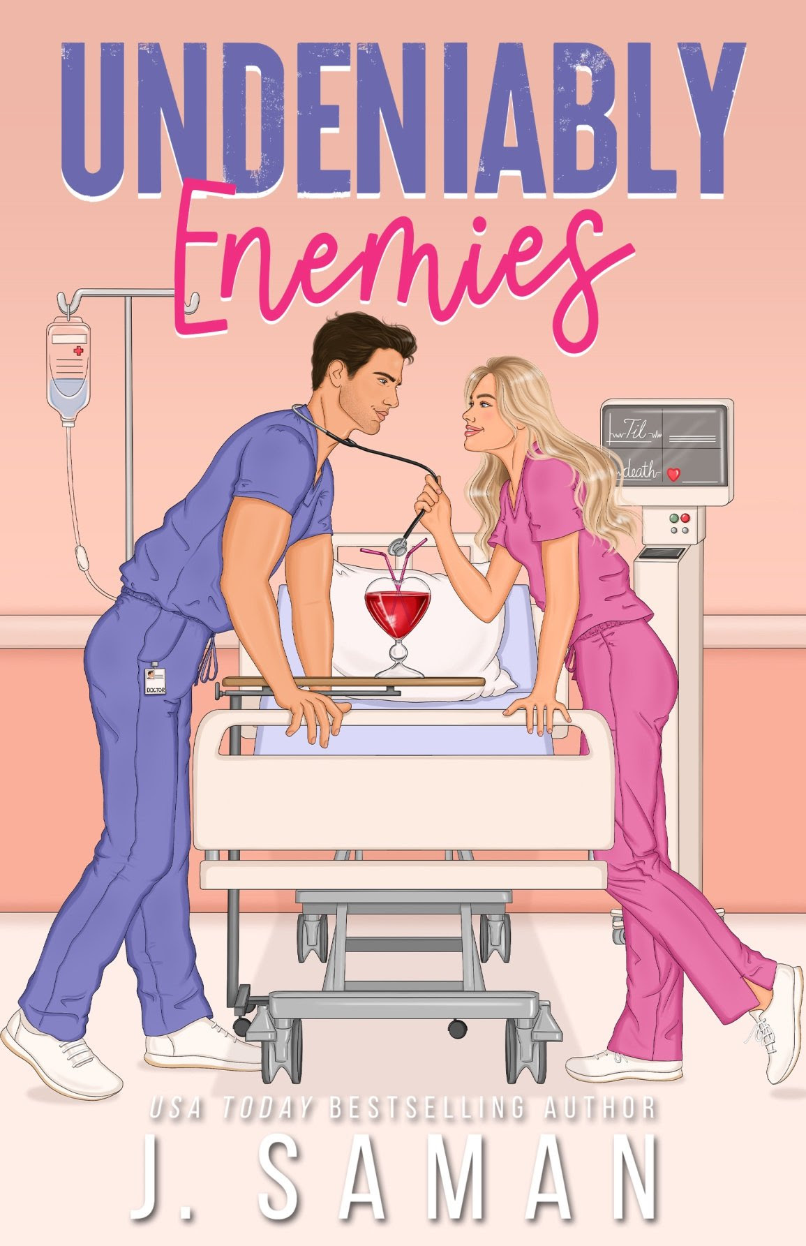Undeniably Enemies by J. Saman (Audiobook)